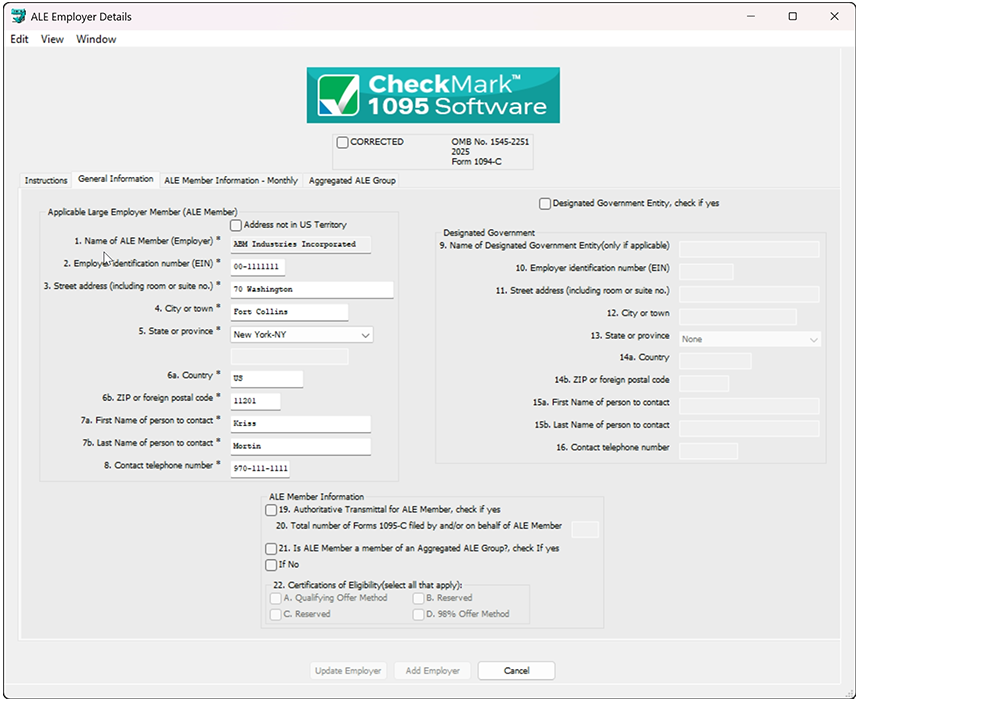 Employee General Details