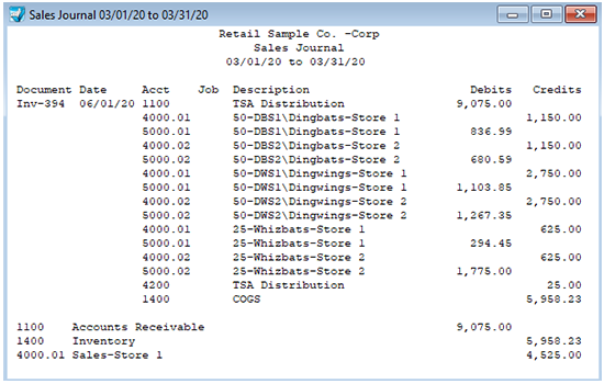 recurring entries