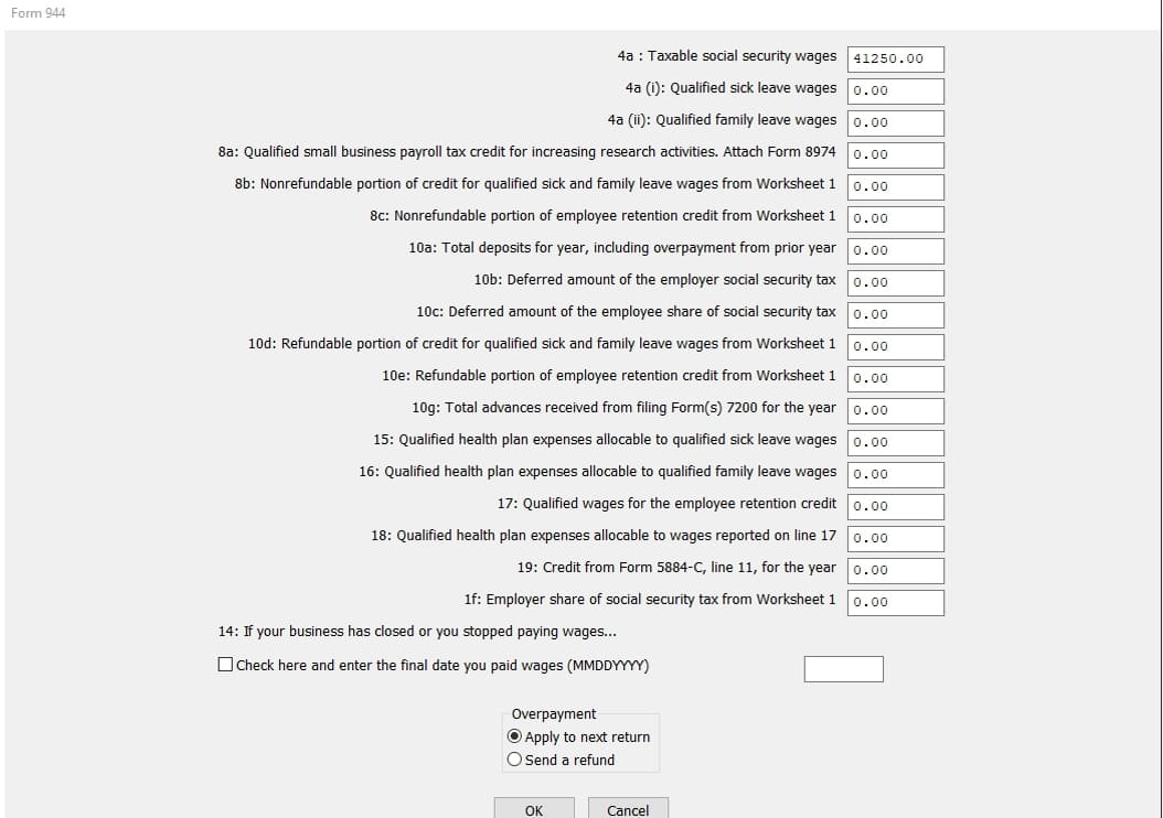 form 944