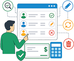 payroll before finalizing