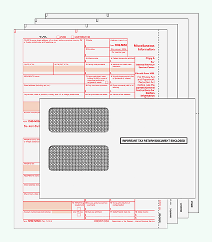 1099 & 1096 (1099-MISC Forms)