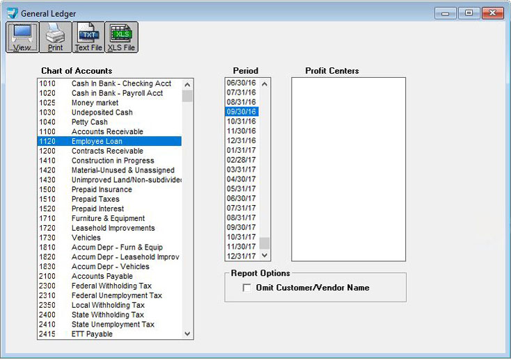 General Ledger