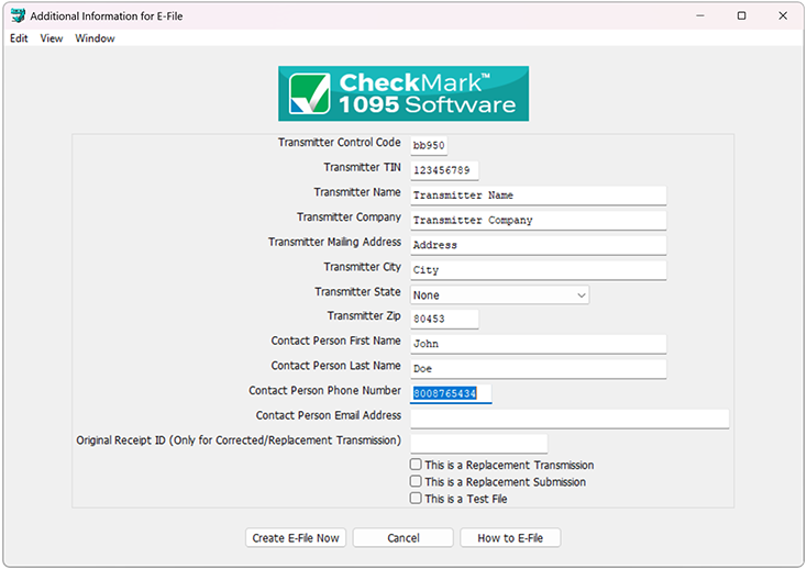 Secured 1099 data